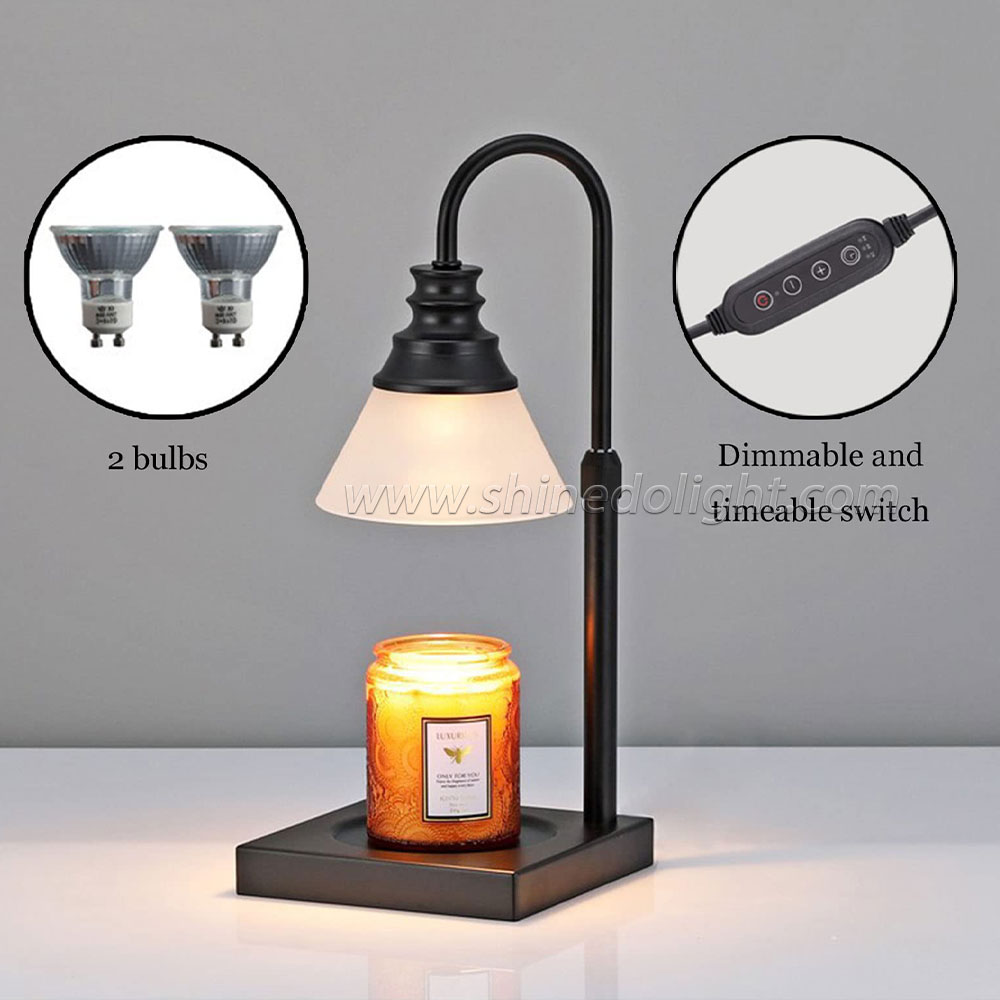 Retro Candle Melt Warmer Light Dimming Switch Melting Wax Night Light SD-SL1108