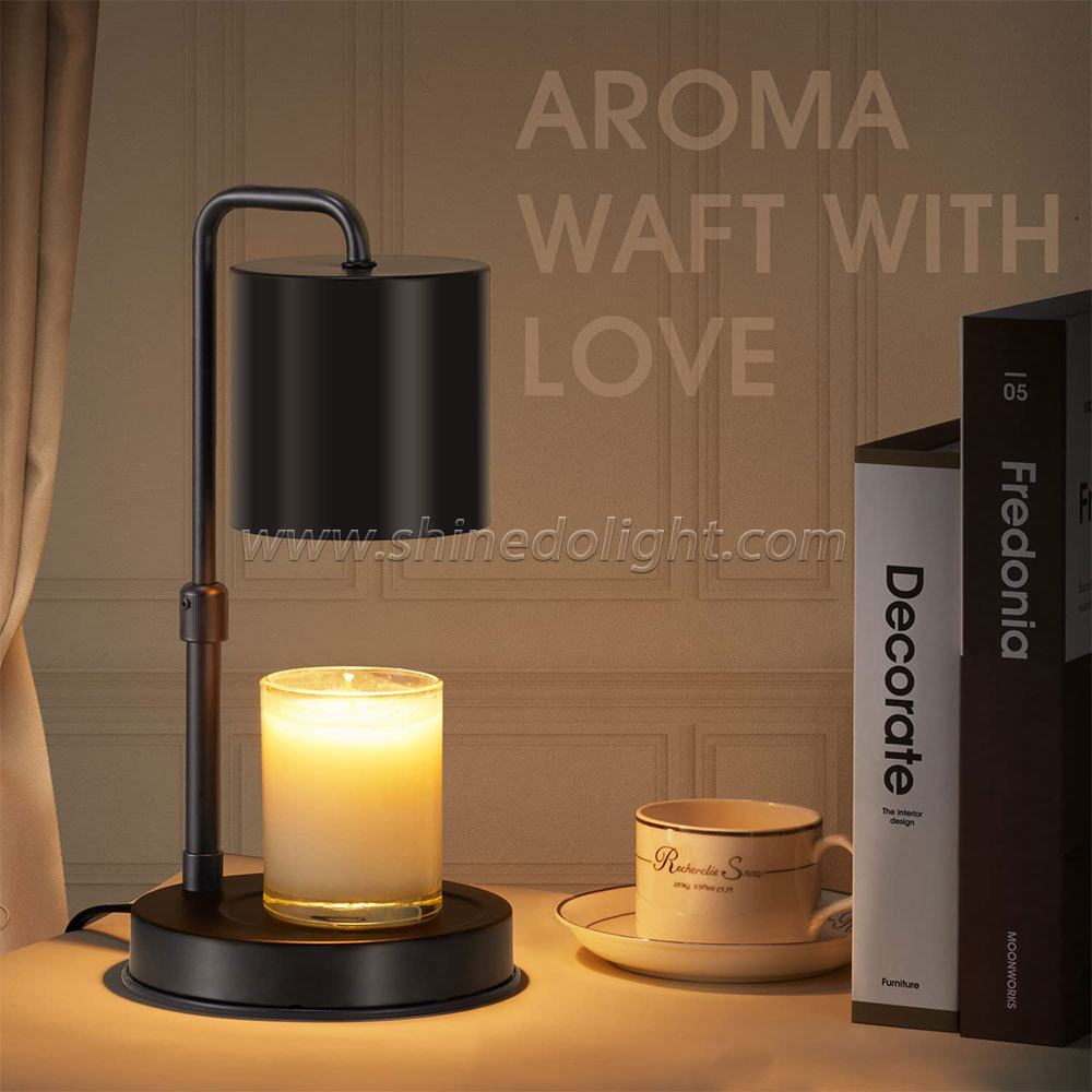 Electric Candle Melting Table Lamp Retro Candle Heating Lamp Safe Candle Warmer Light Dimming Switch SD-SL1123