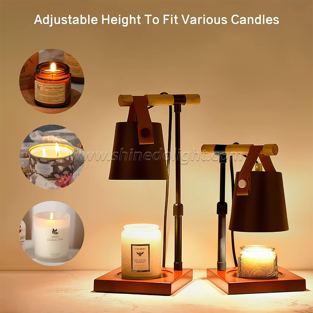  Lamp Candle Melting Wax Aromatherapy Table Lamp Dimmable Desk Beside Warmer Light SD-SL1179