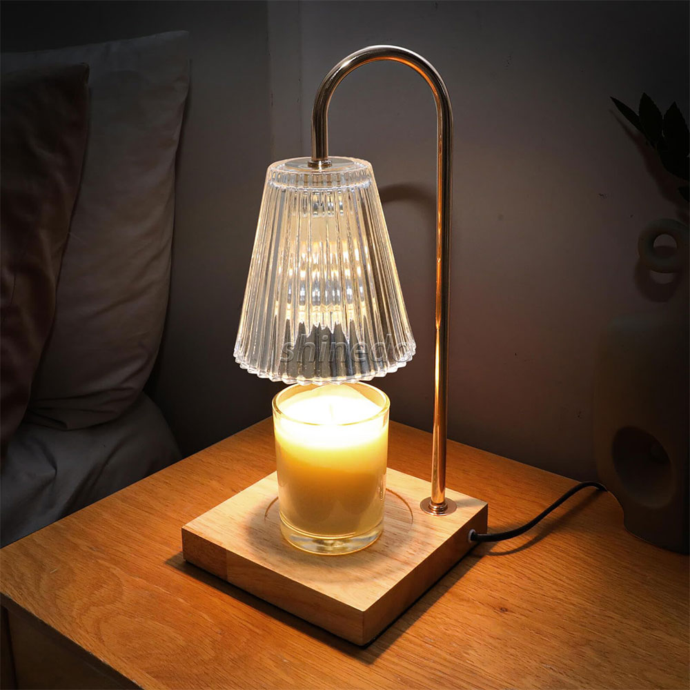 Electric Candle Incense Burner Candle Melt Warmer Light Dimming Switch Melting Candle Heating Night Light Table Lamp Decor SD-SL1187