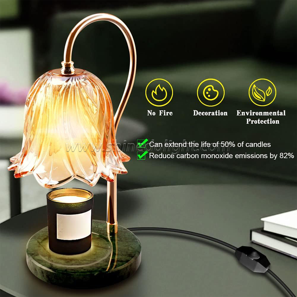 Candle Warmer Lamp Electric Candle Warmer for Small Large Size Candle Melter Light Gifts for Home Decor SD-SL1113