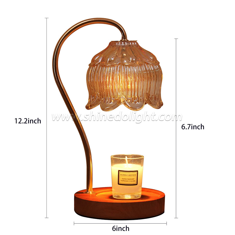 Unique Candle Warmer Lamp Multi-functional Table Lamp USB Charging candle Warmer Lamp Dimmable Tmer For Bedroom And Study SD-SL1171