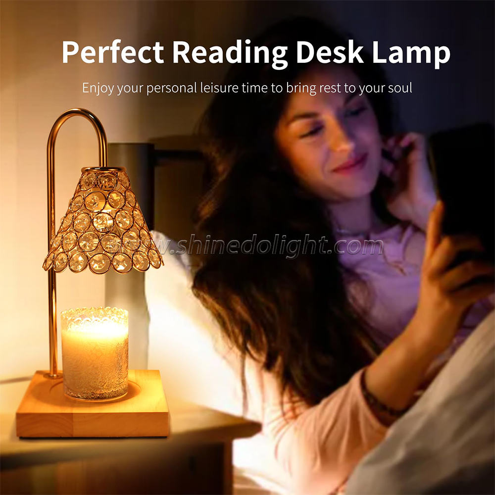 Candle Warmer Lamp Brightness Adjustable Lamp for Candle Large Scented Wax Melts Bedroom Decor Light SD-SL1191