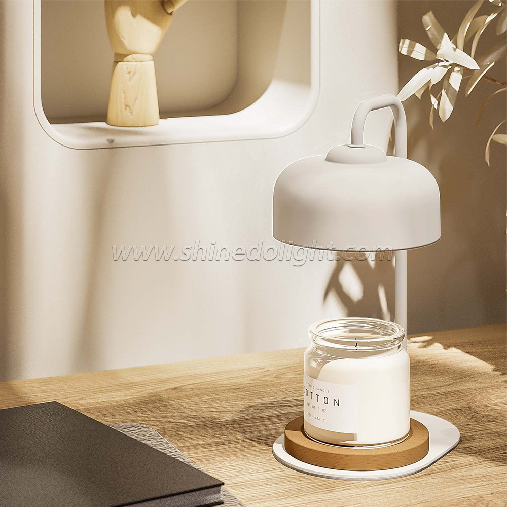 Wax Melt Burner Table Lamp Nordic Candle Warmer Lamp Timer Holiday Gifts Lamps Bedside Bedroom Indoor Lighting SD-SL1185