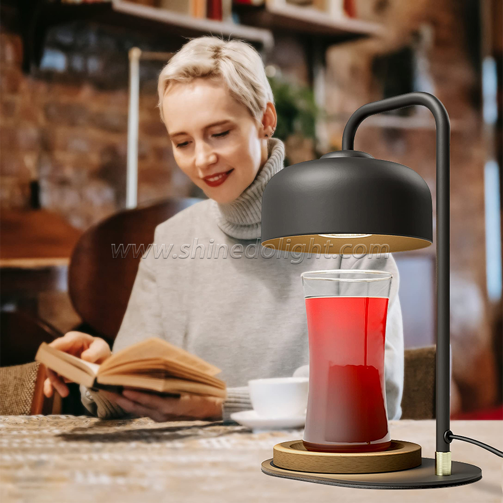 Wax Melt Burner Table Lamp Nordic Candle Warmer Lamp Timer Holiday Gifts Lamps Bedside Bedroom Indoor Lighting SD-SL1185