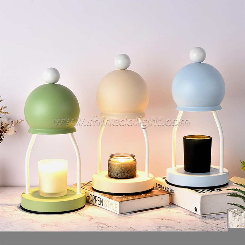 Candle Warmer Electric Wax Melt Table Lamp Candle Melting Waxing Burner Aromatherapy light For Home Bedroom Office Decoration SD-SL1182