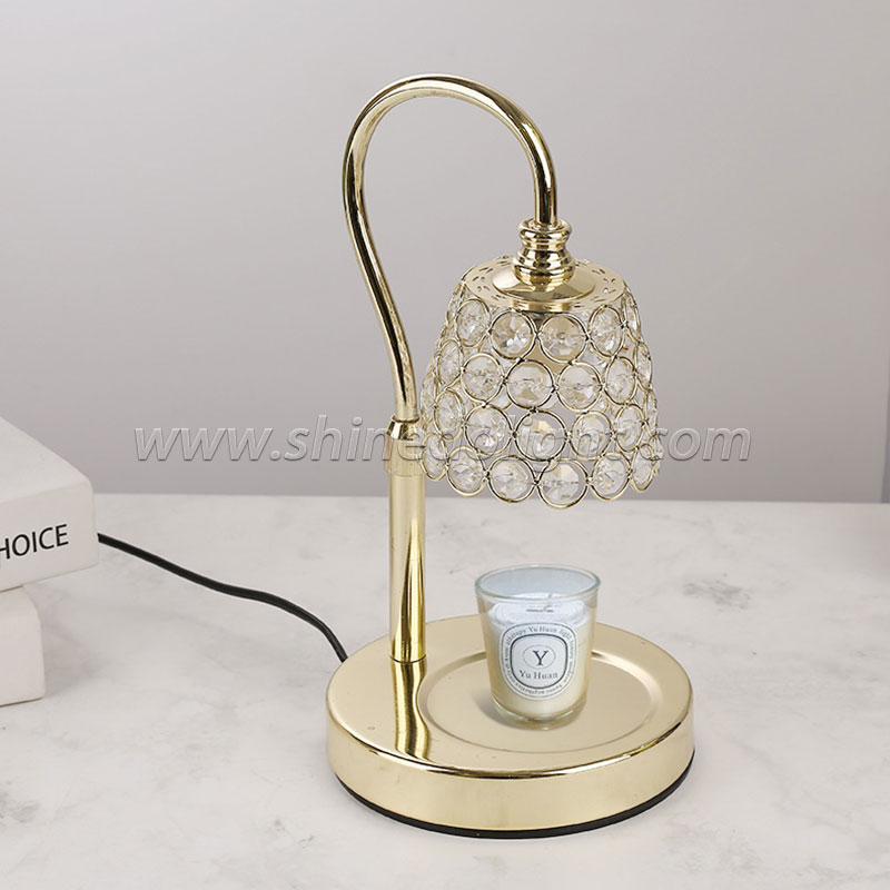 Custom wax aromatherapy lamp without fire diffusing essential oil candle lamp