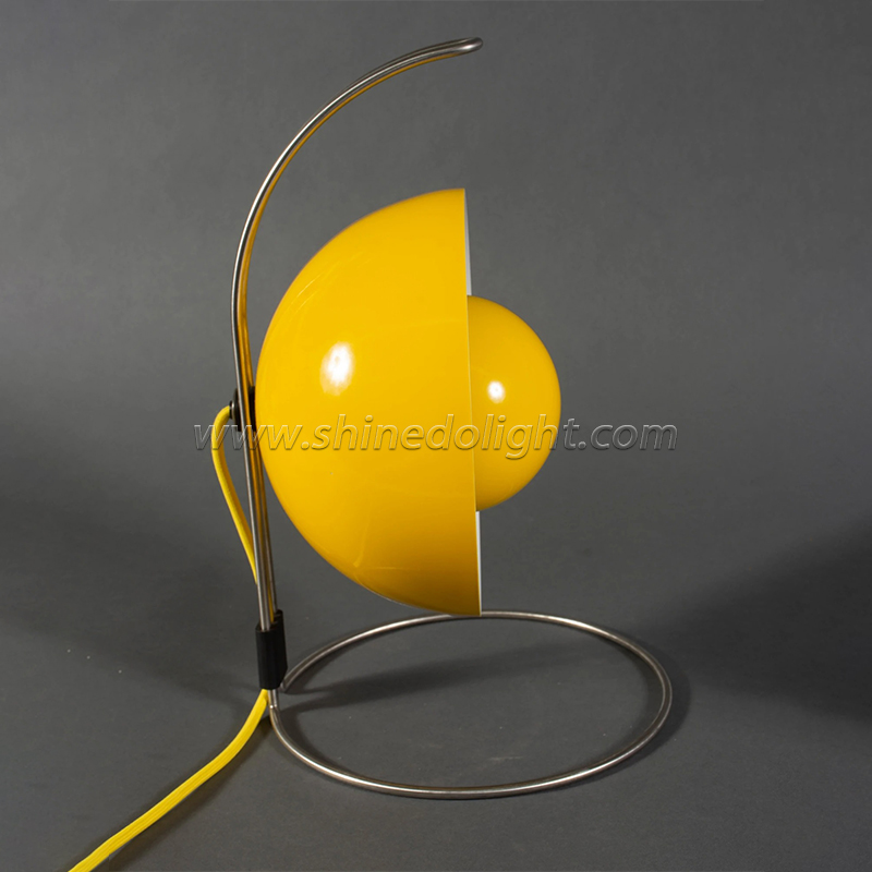 Modern Colorful Table Lamp Decoration Table Light Metal Table Light Yellow Good Quality Indoor Home Light SD-SR808