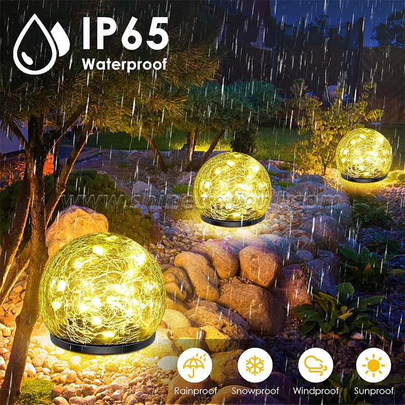 Outdoor Courtyard Yard Solar Walkway Lamp Waterproof Crack Buried Led Lawn Lights Garden Villa Solar Landscape Ground Light SD-SL1538