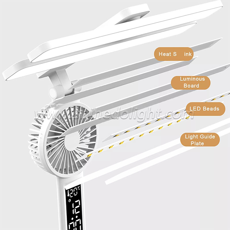 LED student bedroom eye care charging study only reading desk lamps for night lighting SD-SR843