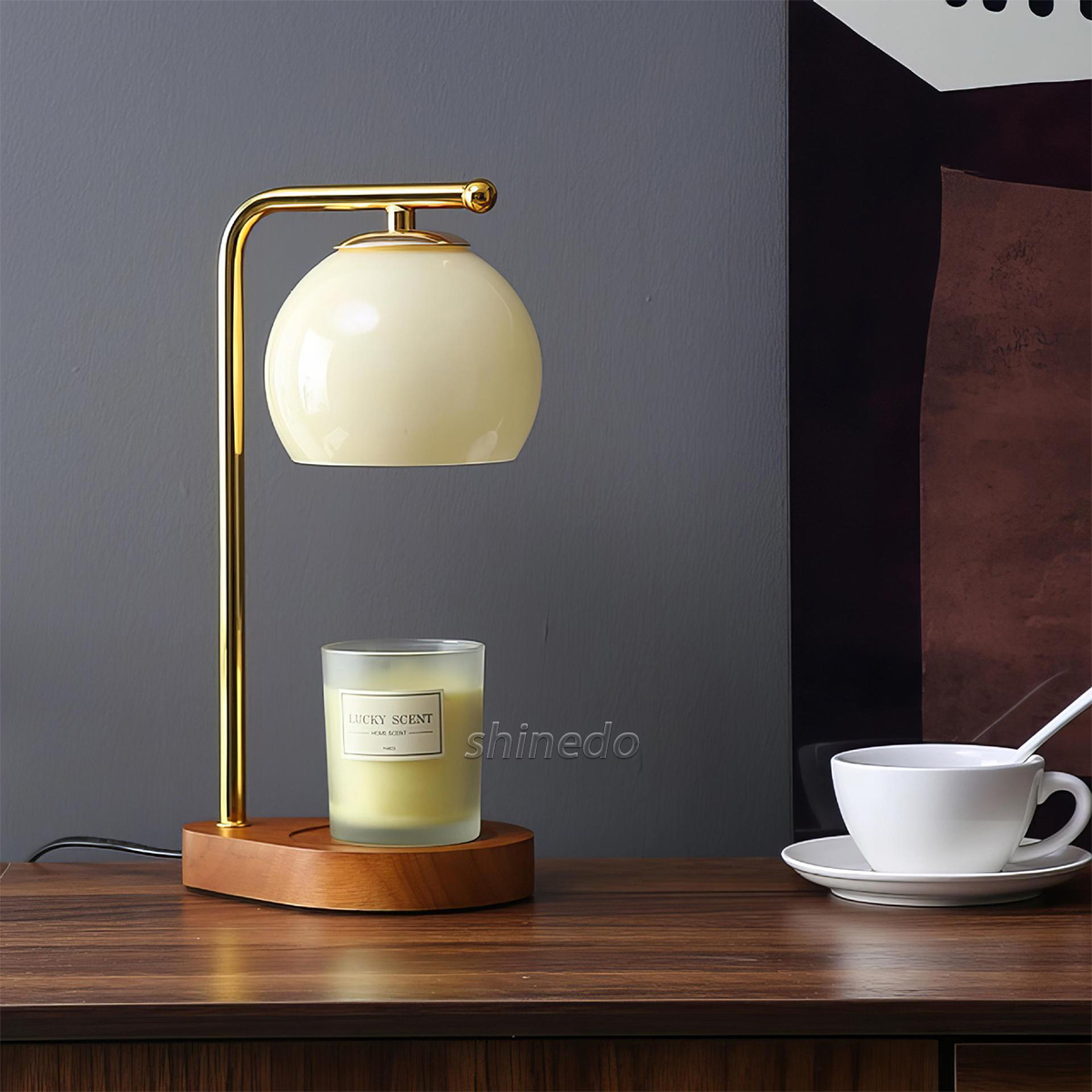 Metal simple aromatherapy light exquisite custom gift packaging night decorative lighting gift light SD-SL1813