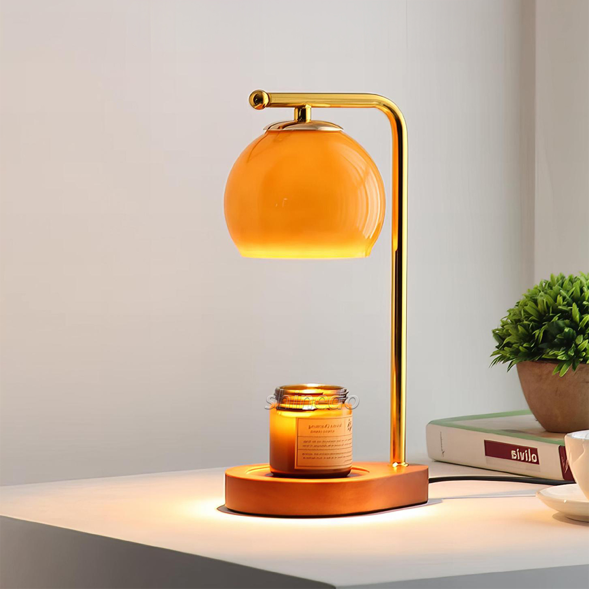 Metal simple aromatherapy light exquisite custom gift packaging night decorative lighting gift light SD-SL1813