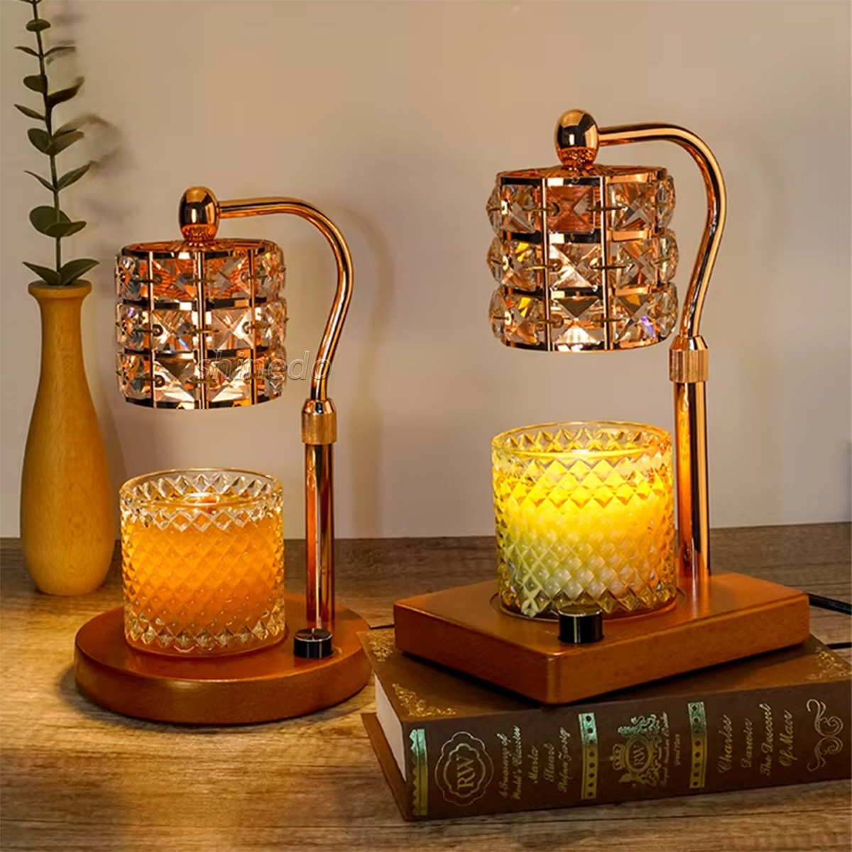 Aromatherapy candle light up and down adjustable lift home aromatherapy light night decorative lighting candle warmer lamp SD-SL1838