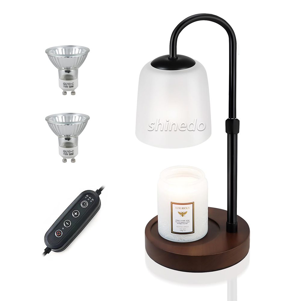 Bedroom aromatherapy light Romantic dimmable bedside light Gift Perfumed flame free melt wax light candle warmer lamp SD-SL1840