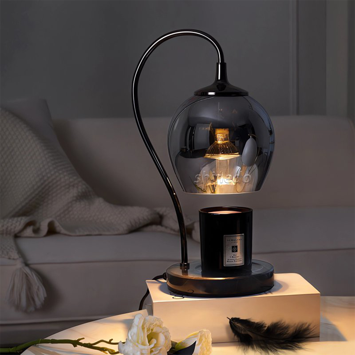 Medieval romantic melt wax aromatherapy lamp bedside bedroom lamp night decorative lighting SD-SL1846