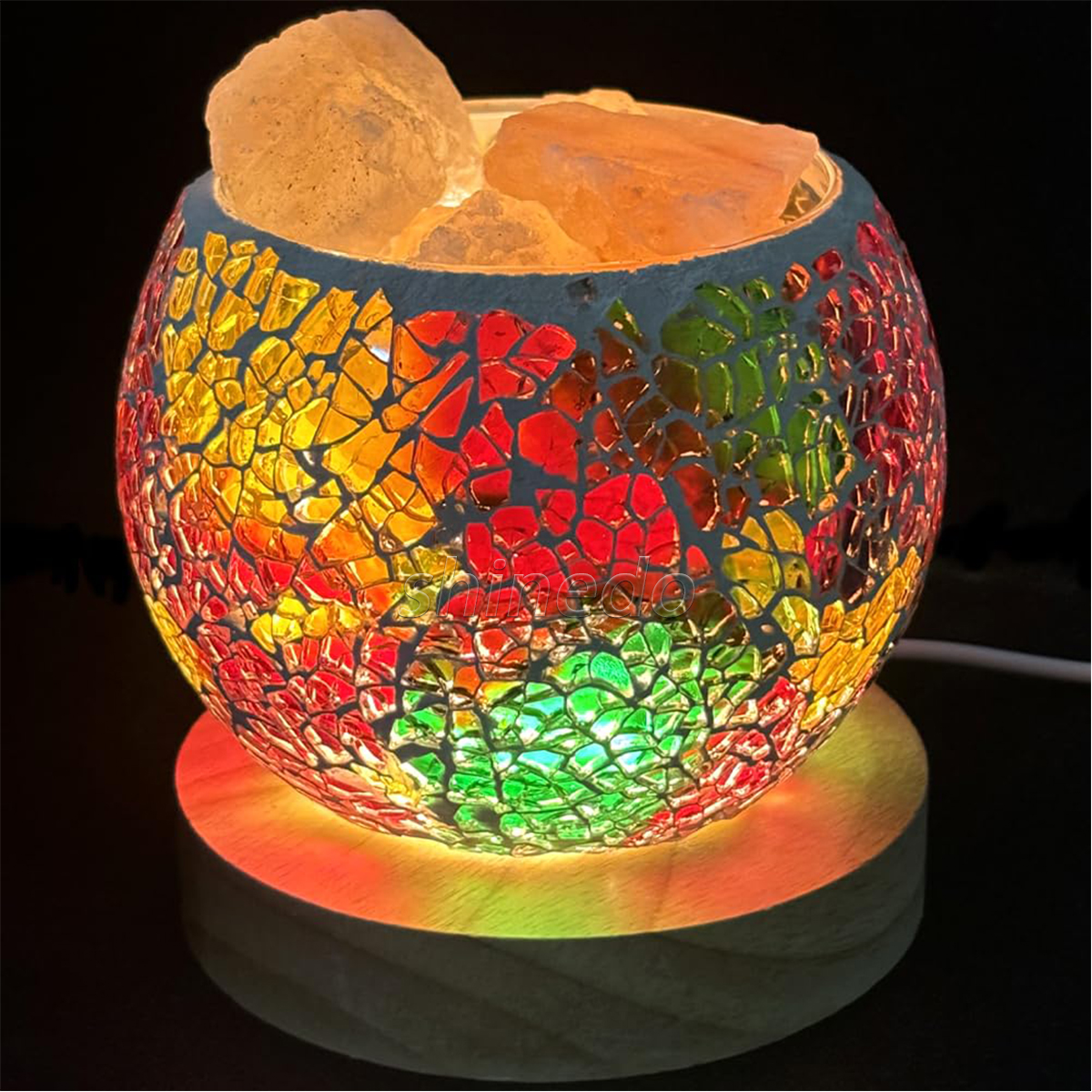 Bedroom sleep essential oil night light Mosaic advanced sense birthday gift atmosphere light SD-SL1848