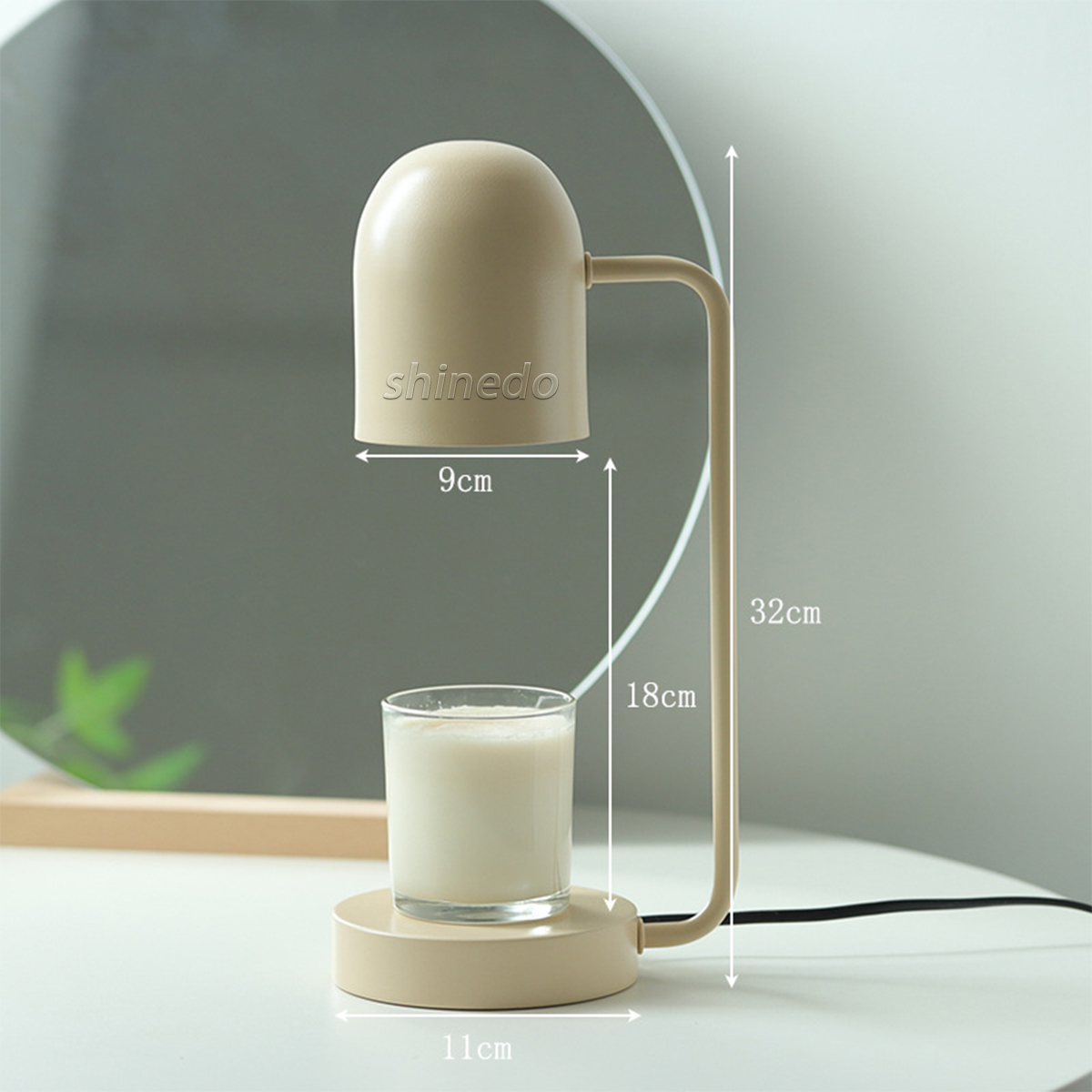 New melt wax bedroom bedside atmosphere lamp can be dimmed timing lamp candle warmer lamp SD-SL1850