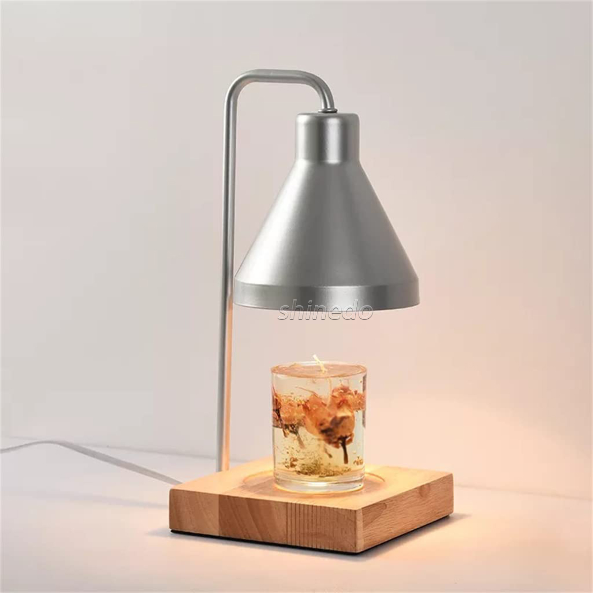Log aromatherapy light melt wax light Simple bedroom lamp no fire essential oil candle warmer light SD-SL1854