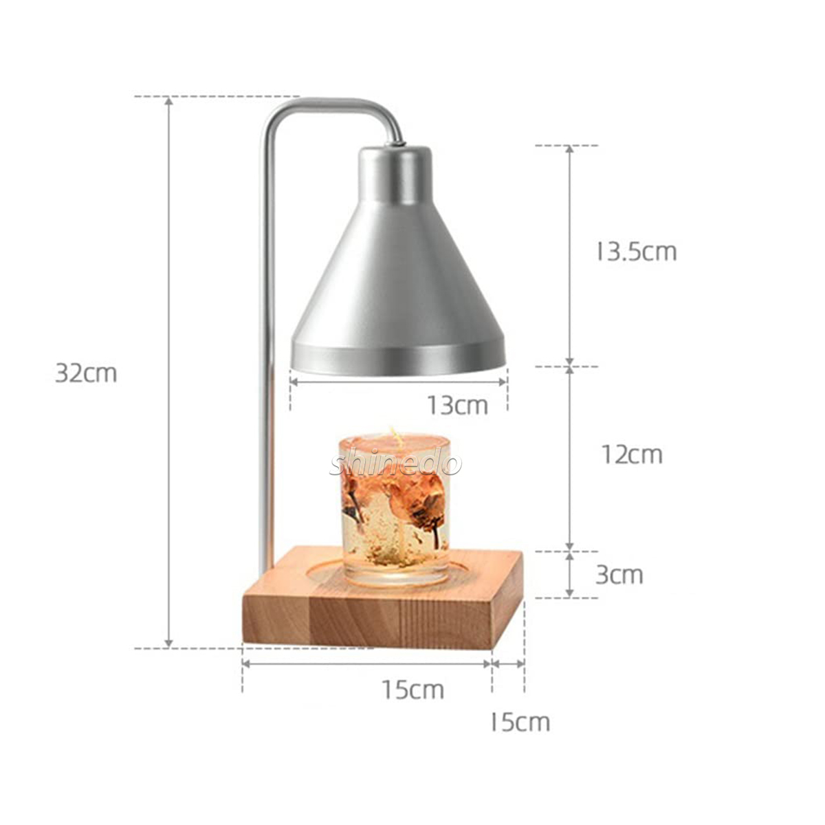 Log aromatherapy light melt wax light Simple bedroom lamp no fire essential oil candle warmer light SD-SL1854
