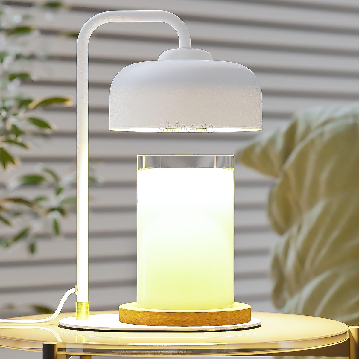 Simple melt wax aromatherapy candlestick light Aromatherapy candle light decoration candle warmer light SD-SL1856
