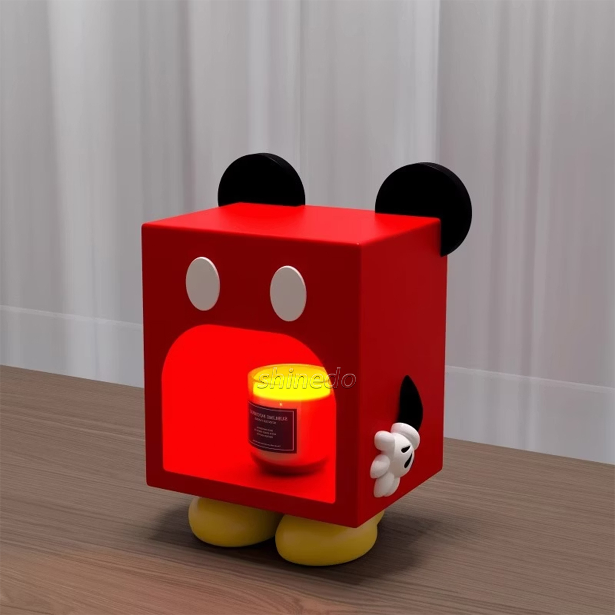 Creative Mickey wax scented light timing cartoon light night table lighting ornament candle warmer lamp SD-SL1859