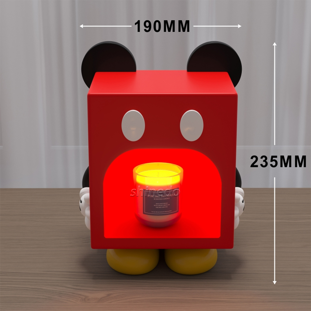 Creative Mickey wax scented light timing cartoon light night table lighting ornament candle warmer lamp SD-SL1859