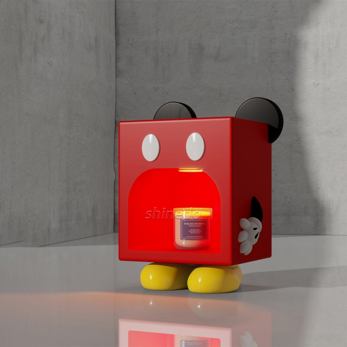 Creative Mickey wax scented light timing cartoon light night table lighting ornament candle warmer lamp SD-SL1859