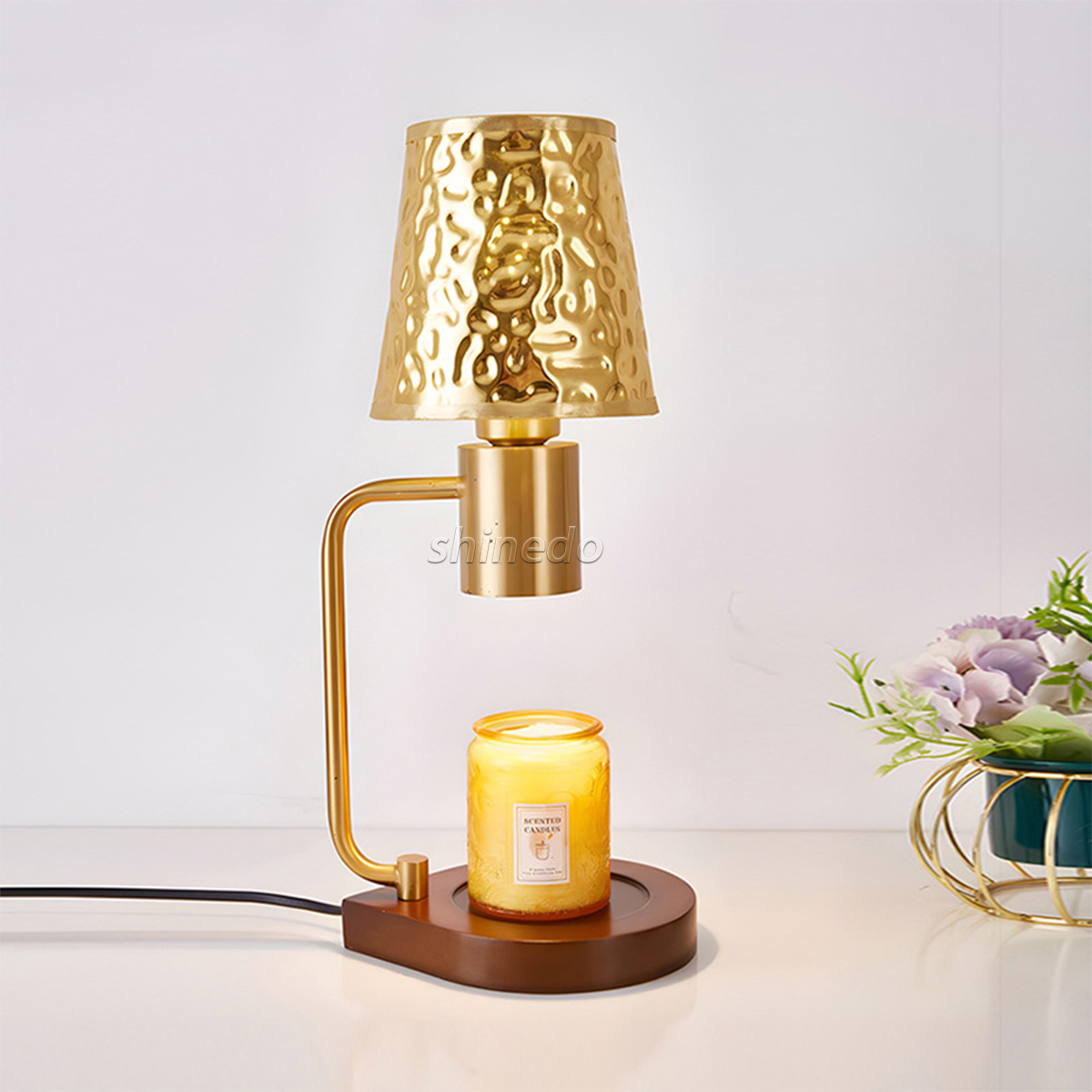 Melting wax aromatherapy timing middle bedroom bedside lamp household non-fire aromatherapy lamp candle warmer lamp SD-SL1862