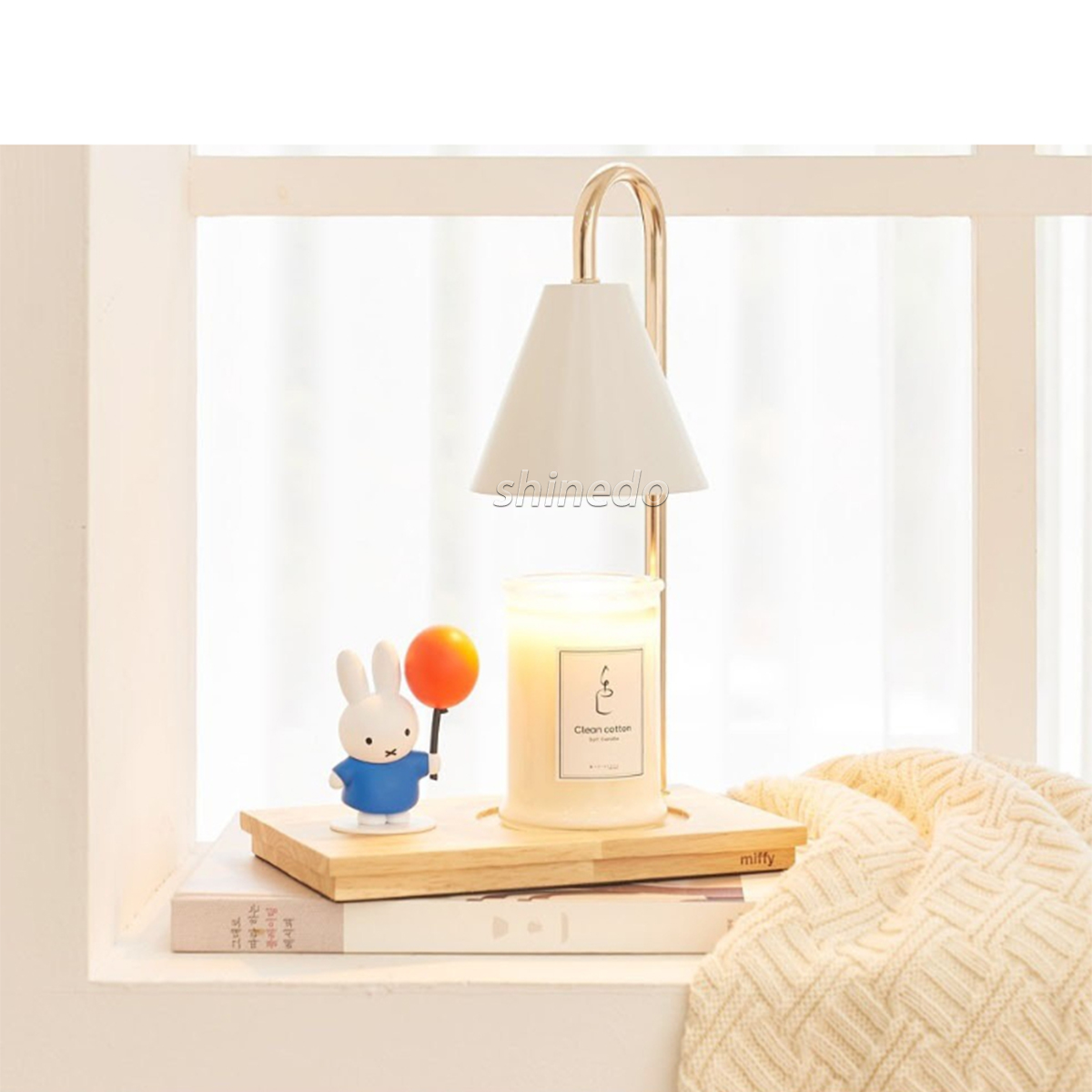 Melting wax aromatherapy lamp Bedroom bedside gift timed dimming candle warmer light SD-SL1863
