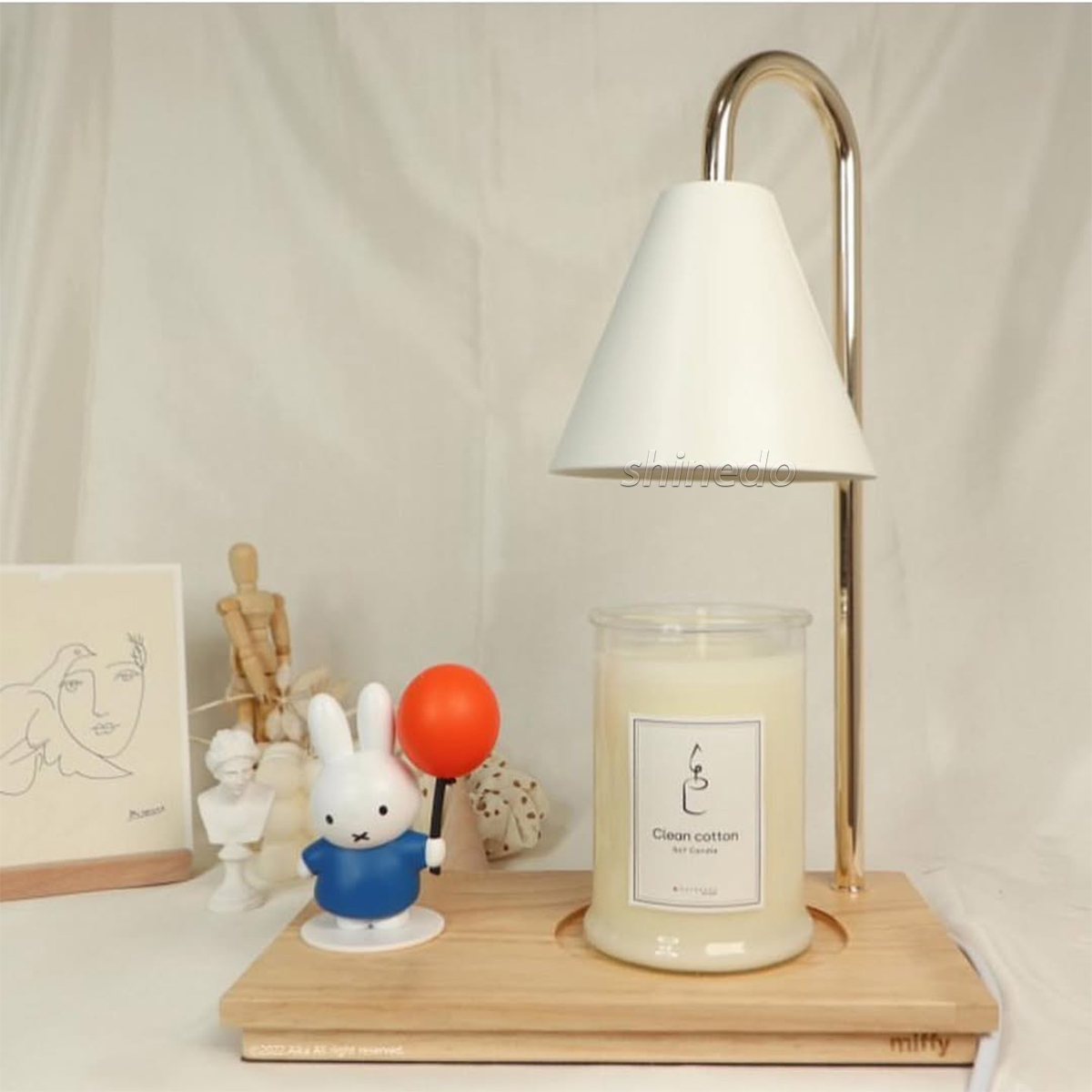 Melting wax aromatherapy lamp Bedroom bedside gift timed dimming candle warmer light SD-SL1863