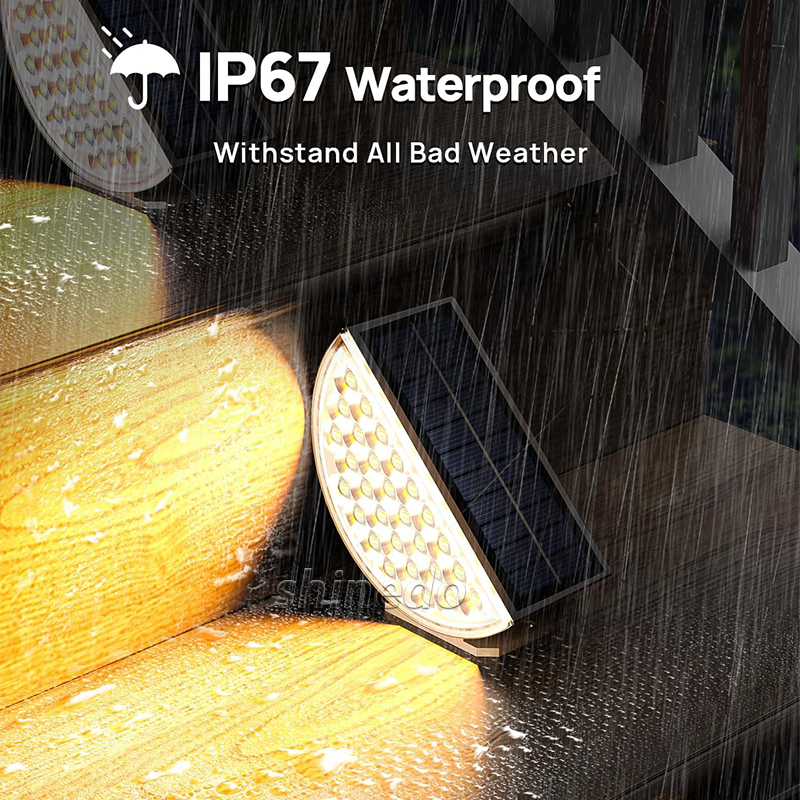 Stair treads Solar outdoor waterproof garden step aisle light induction lighting walk light SD-SL1724 