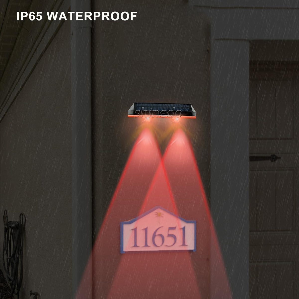 Solar outdoor courtyard waterproof wall washing light household villa wall landscape decoration spotlights SD-SL1803
