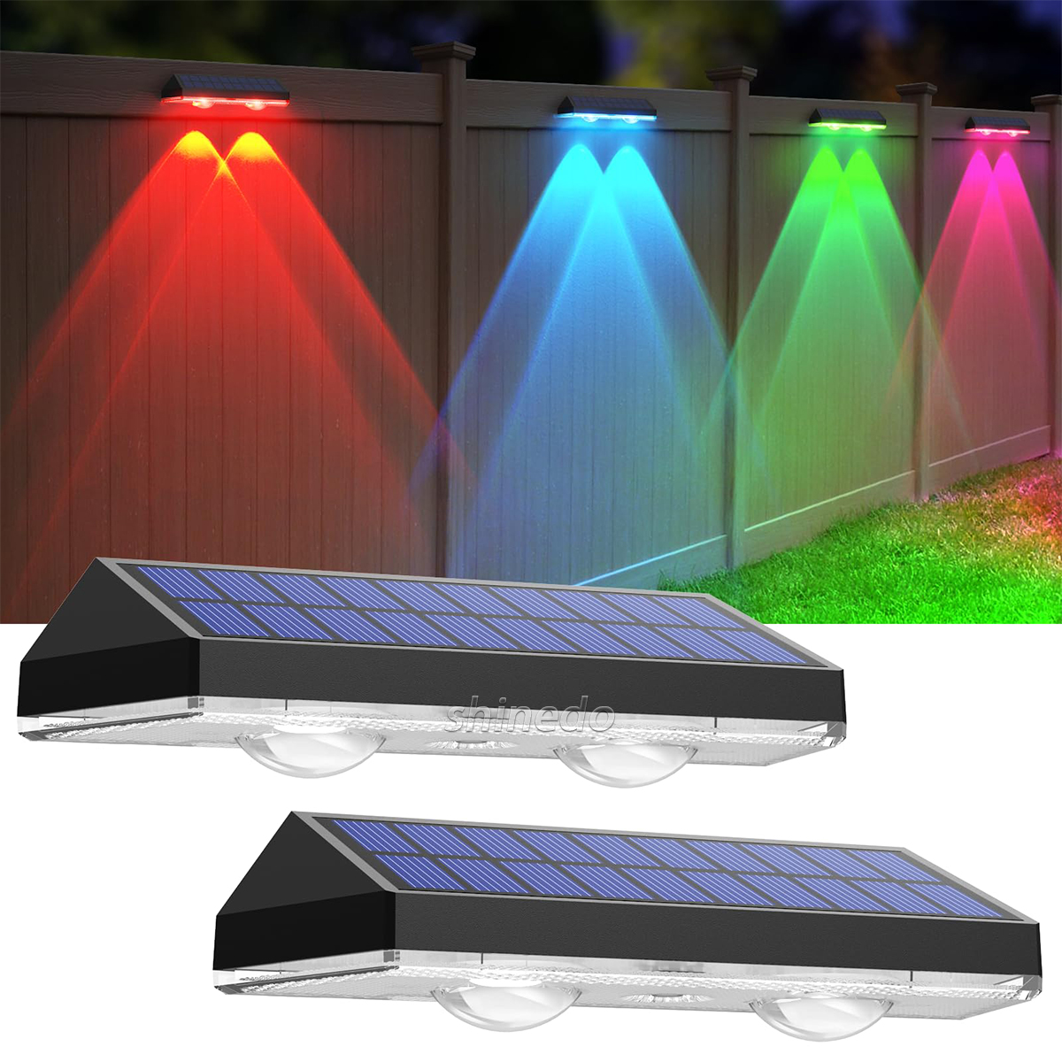 Solar outdoor courtyard waterproof wall washing light household villa wall landscape decoration spotlights SD-SL1803