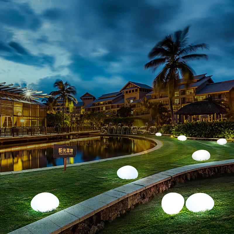 Solar cobblestone Outdoor park Garden atmosphere decorative landscape lights Outdoor villa garden lights SD-SL1811