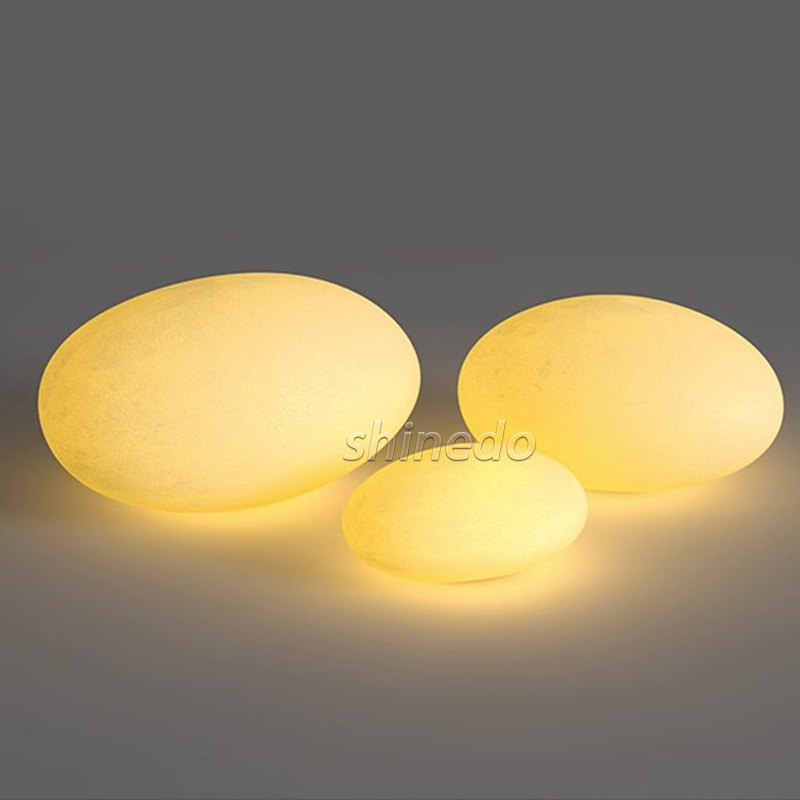 Solar cobblestone Outdoor park Garden atmosphere decorative landscape lights Outdoor villa garden lights SD-SL1811