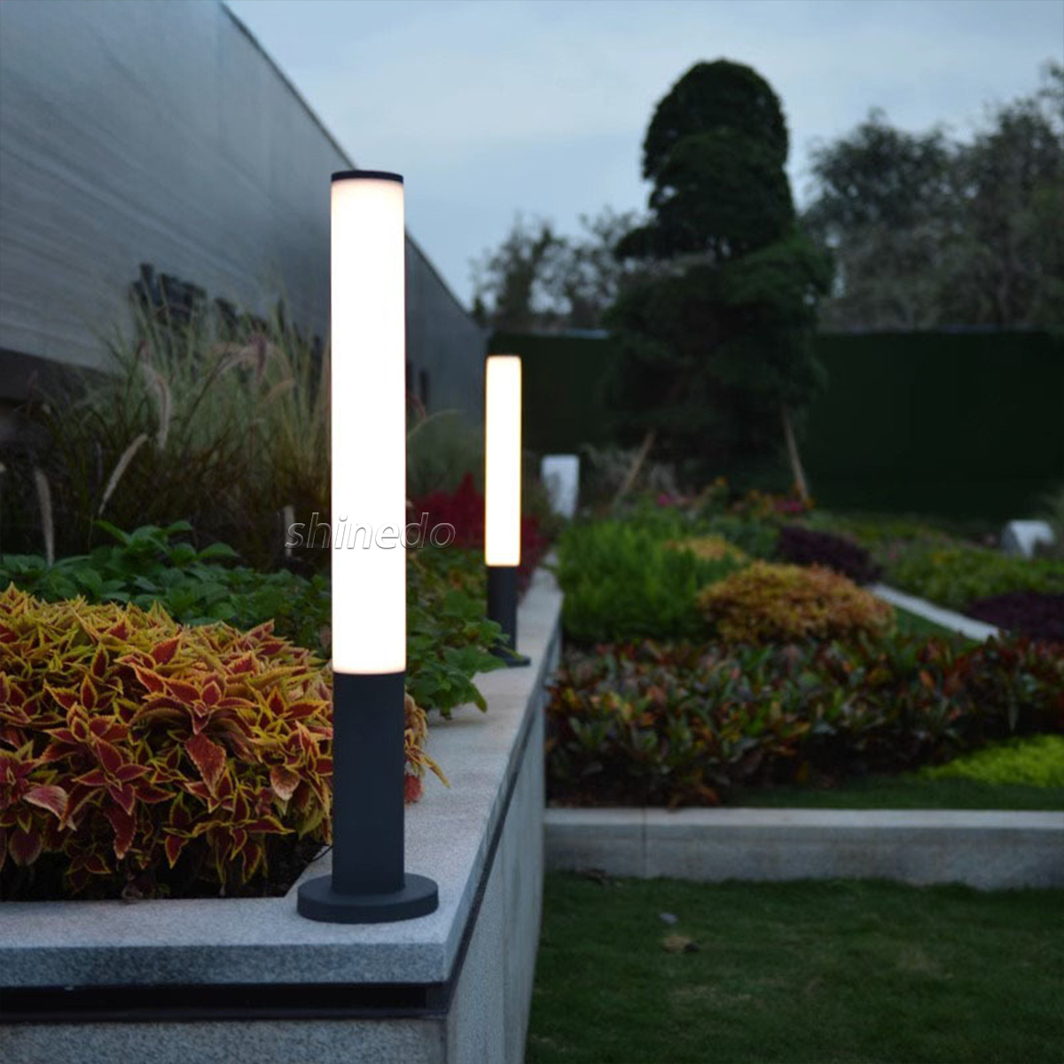 Simple cylindrical lawn light acrylic rod light scenic park square road low post light SD-SL1851