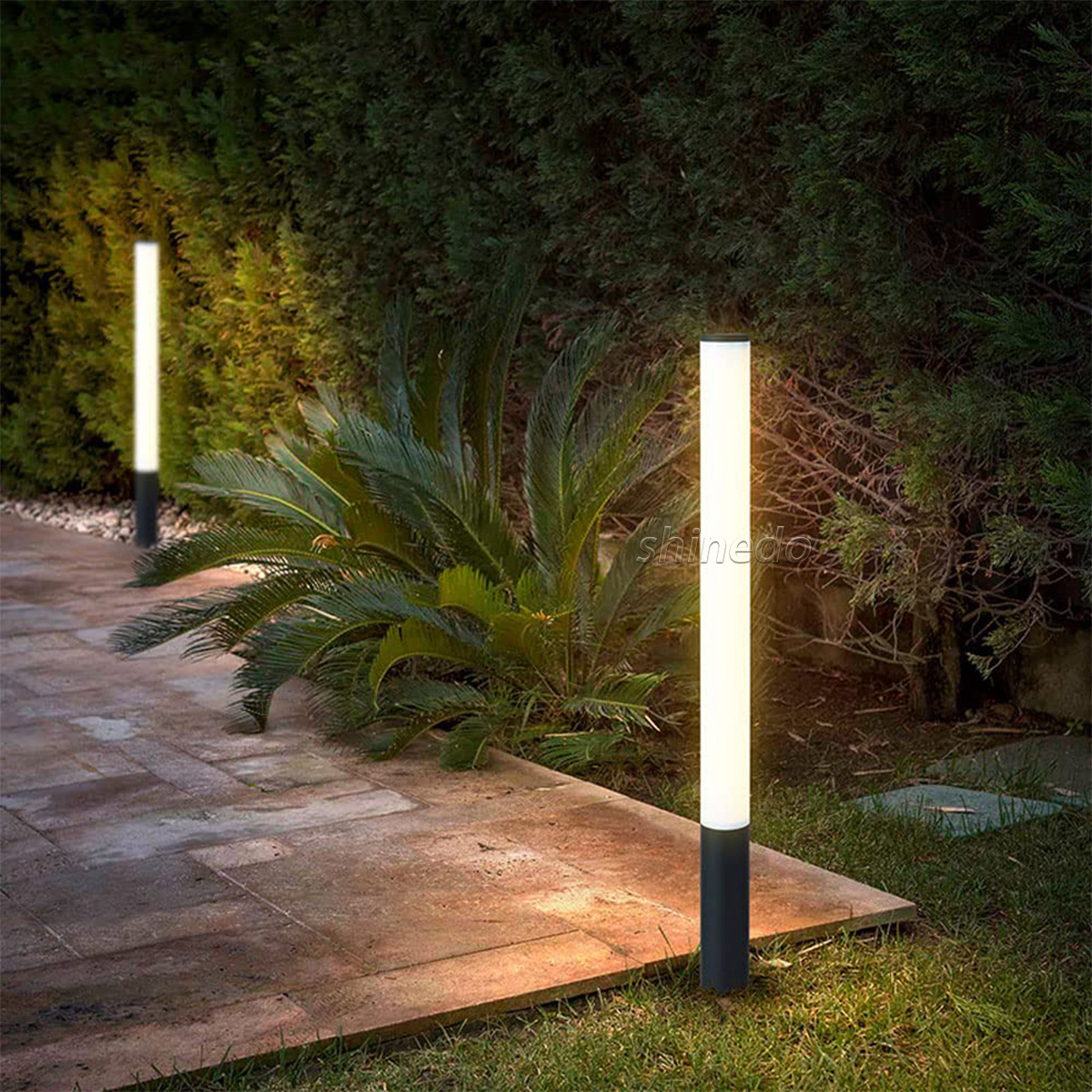 Simple cylindrical lawn light acrylic rod light scenic park square road low post light SD-SL1851
