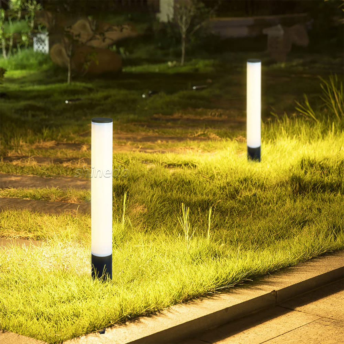 Simple cylindrical lawn light acrylic rod light scenic park square road low post light SD-SL1851