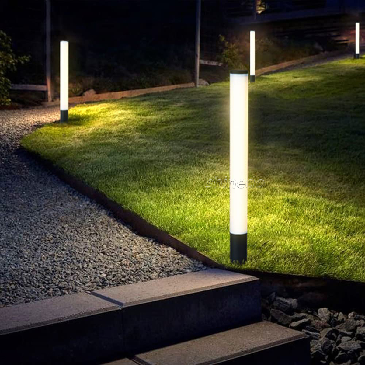 Simple cylindrical lawn light acrylic rod light scenic park square road low post light SD-SL1851