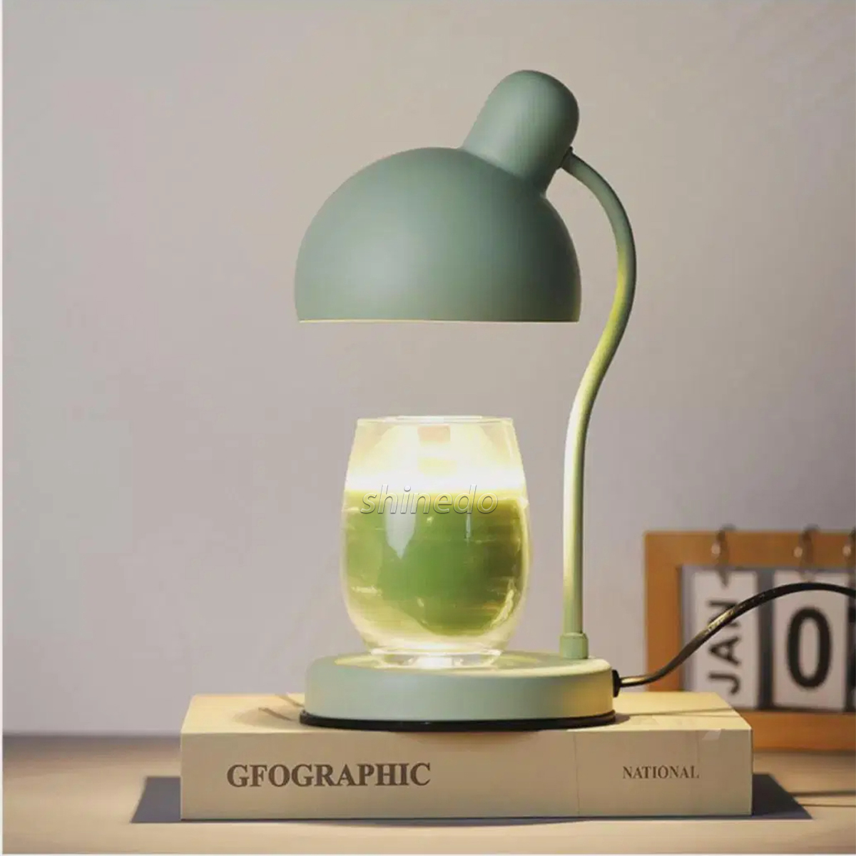 Classic Little Swan Household Electric Candle Warmer Aromatic Lantern No Fire Hazards Healthy Aroma Burner Melter With Timer