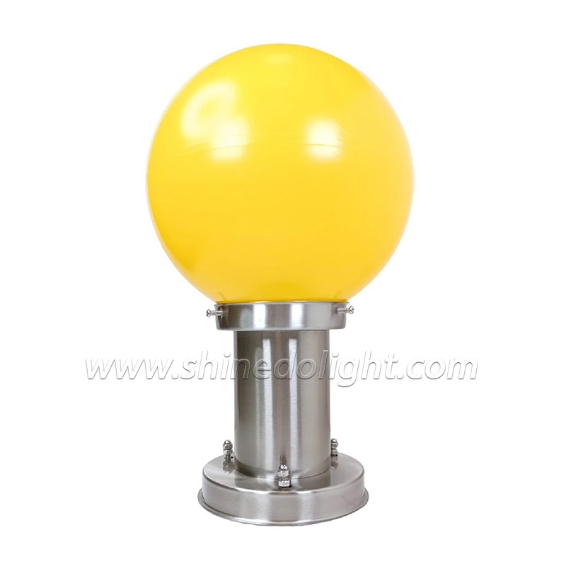 Outdoor Solar LED Garden Light Waterproof Round Villa Gate Post with IP65 Rating for Wall and Wall Mounting SD-SL1825