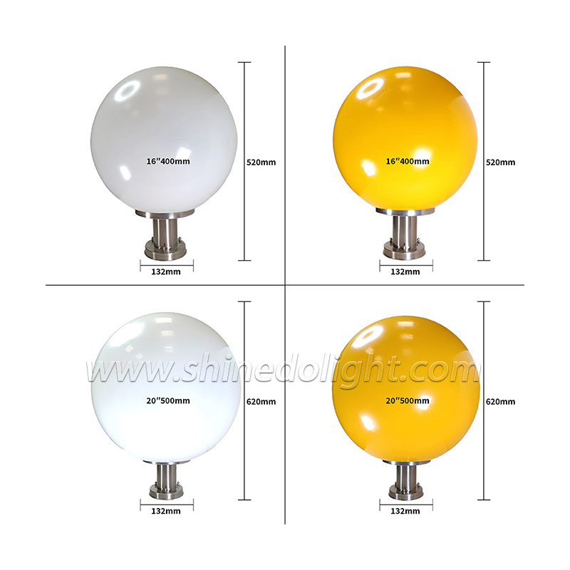Outdoor Solar LED Garden Light Waterproof Round Villa Gate Post with IP65 Rating for Wall and Wall Mounting SD-SL1825