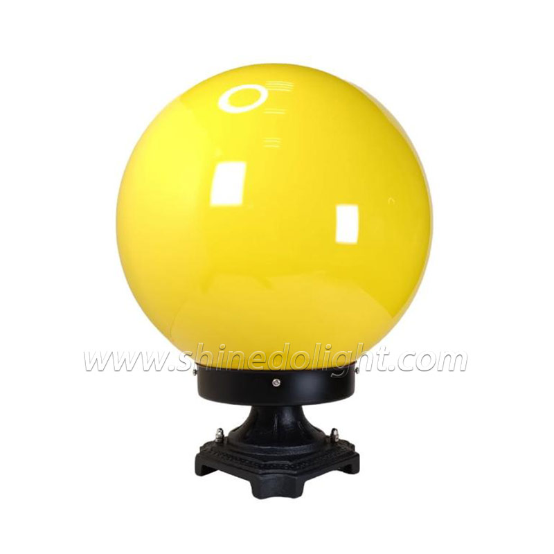 Outdoor Solar LED Garden Light Waterproof Round Villa Gate Post with IP65 Rating for Wall and Wall Mounting SD-SL1825