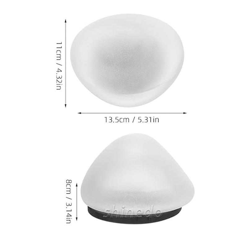 Yard Decorative Waterproof Pebble LED Solar Garden Ground Light Pathway Stone Shape Outdoor House and Garden Solar Lights SD-SL1892