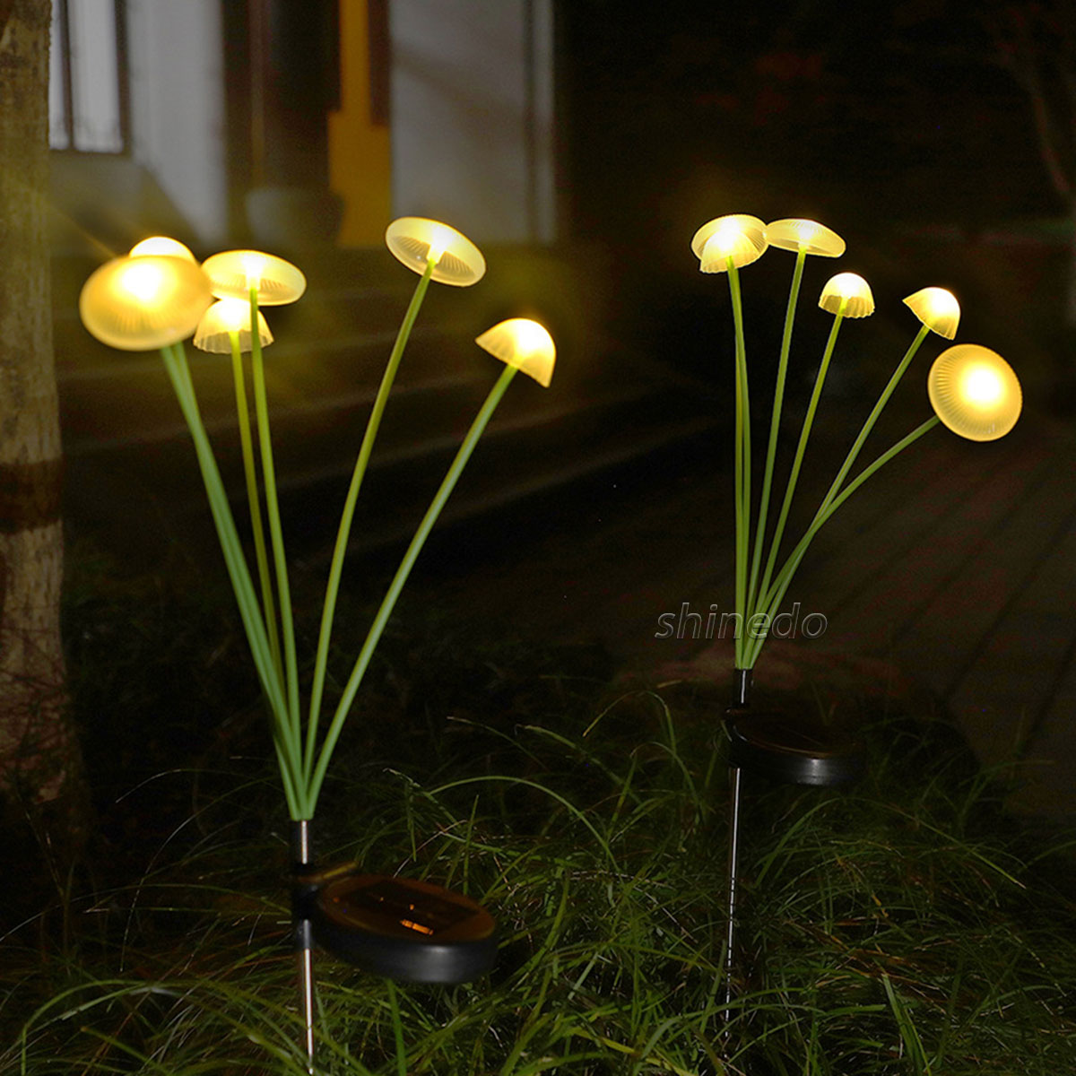 Solar Mushroom Fairy Light Outdoor Garden Courtyard Villa Light Ip65 Waterproof Landscape Decorative Led Solar Garden Lawn Light SD-SL2114