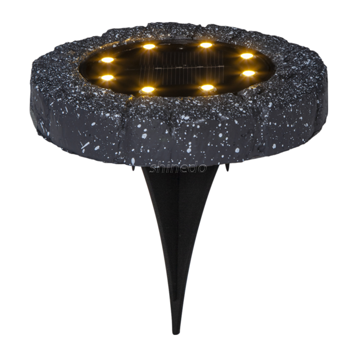 IP65 Solar Powered Disk Light 8 Led Outdoor Waterproof Solar Garden Lights for Lawn Patio Yard Walkway Led Solar Ground Light SD-SL2166