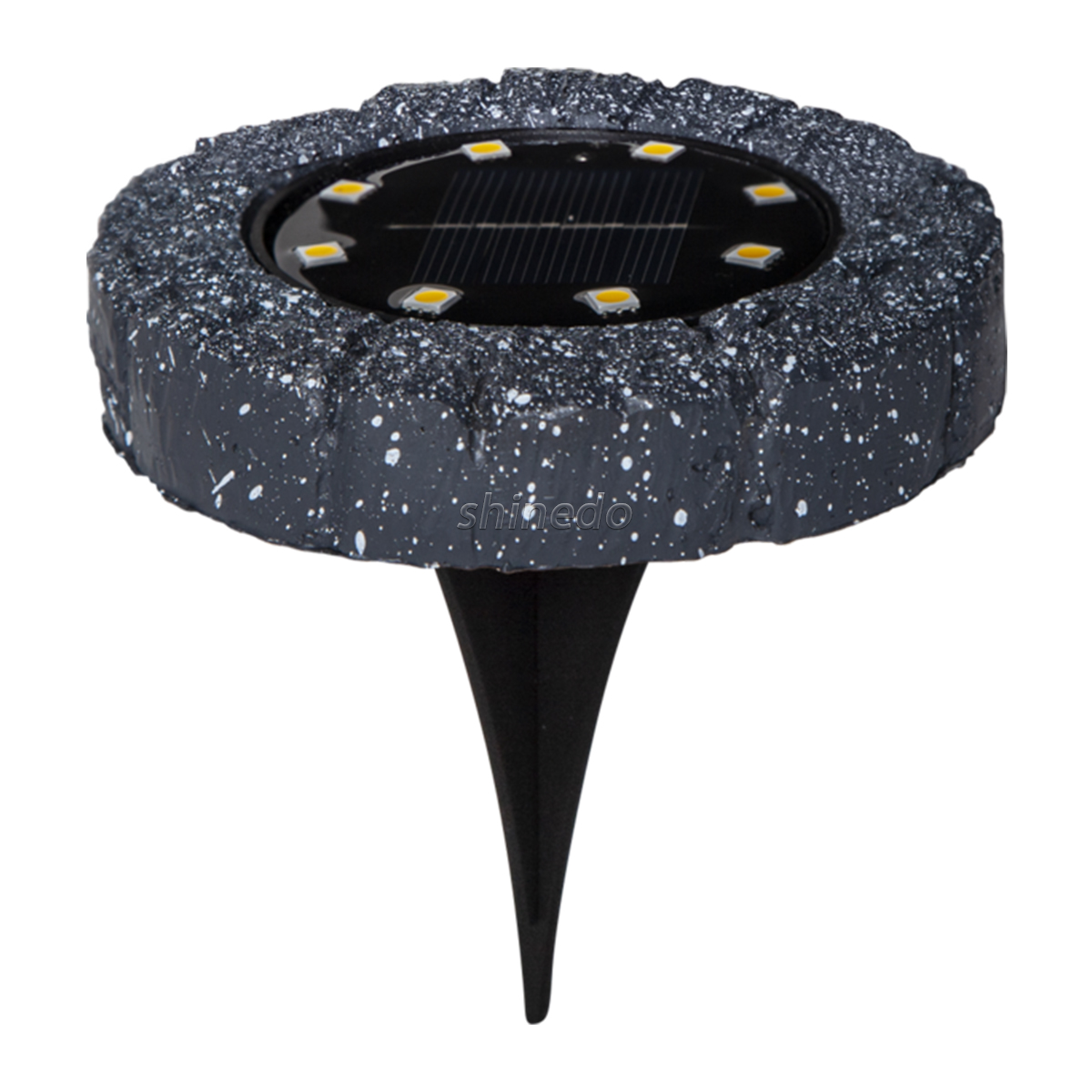 IP65 Solar Powered Disk Light 8 Led Outdoor Waterproof Solar Garden Lights for Lawn Patio Yard Walkway Led Solar Ground Light SD-SL2166