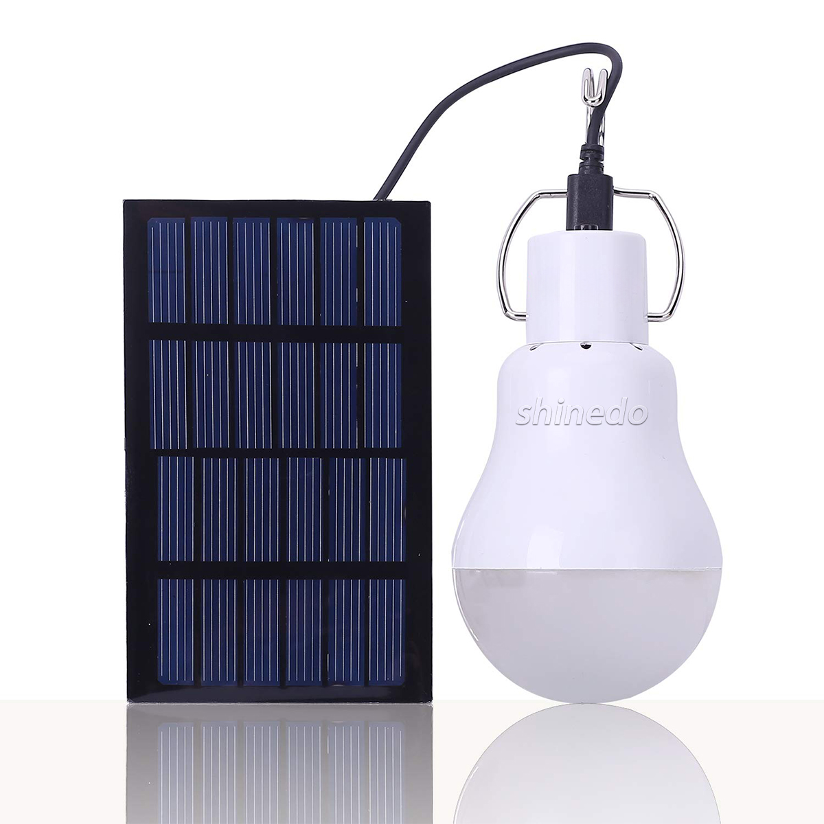 PVC Body LED Solar Lamp with Warm White Light Outdoor Solar Panel for Garden Patio Use Power Supply SD-SL2134