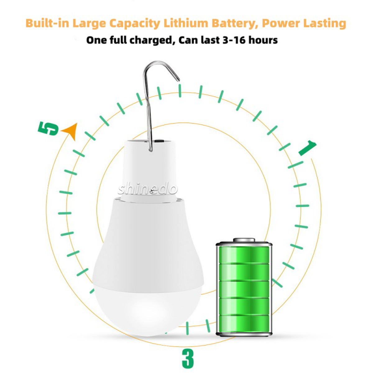 PVC Body LED Solar Lamp with Warm White Light Outdoor Solar Panel for Garden Patio Use Power Supply SD-SL2134