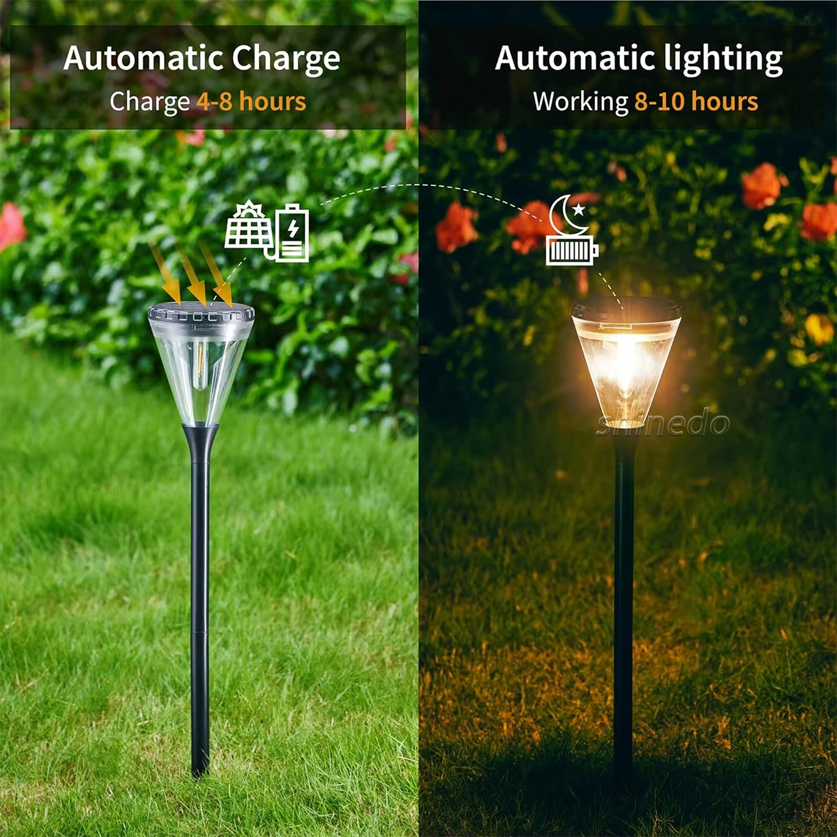 Solar Spotlight Light Outdoor Waterproof Led Solar Garden Lamp Pathway Lawn Landscape Lighting Solar Panel Garden Light With Ce SD-SL2159